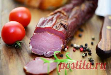 Оригинальный деликатес: настоящий балык из мяса | Вкусные рецепты