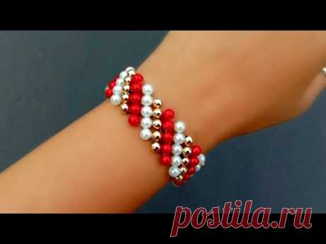 How to make//very simple designer beaded bracelet// useful & easy