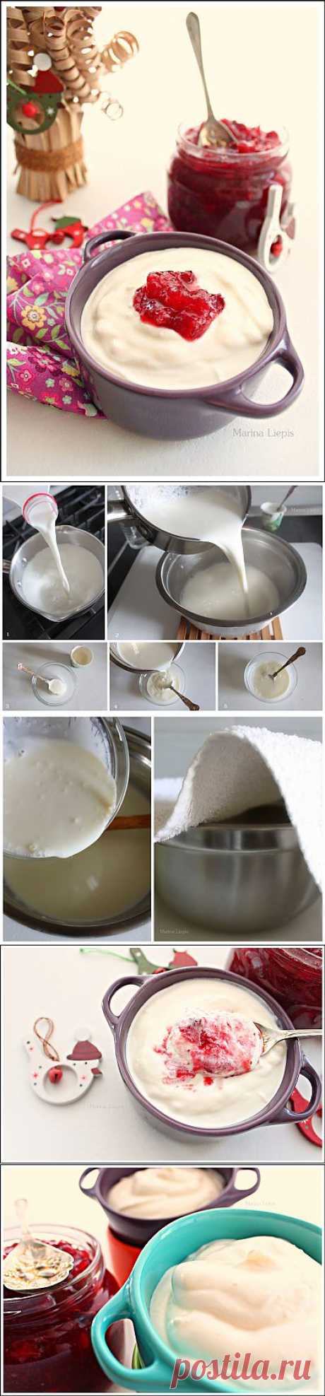 Рецепт домашнего йогурта - Простые рецепты Овкусе.ру