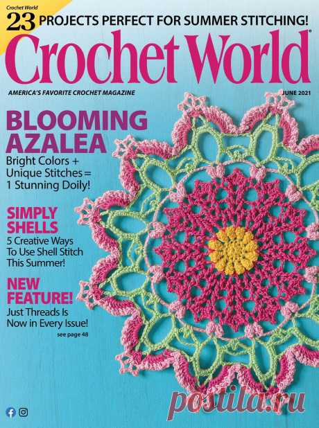 CROCHET WORLD - JUNE 2021