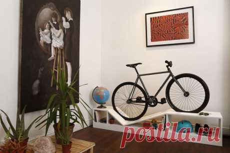 Как хранить велосипед в квартире | Блог L.DesignStudio