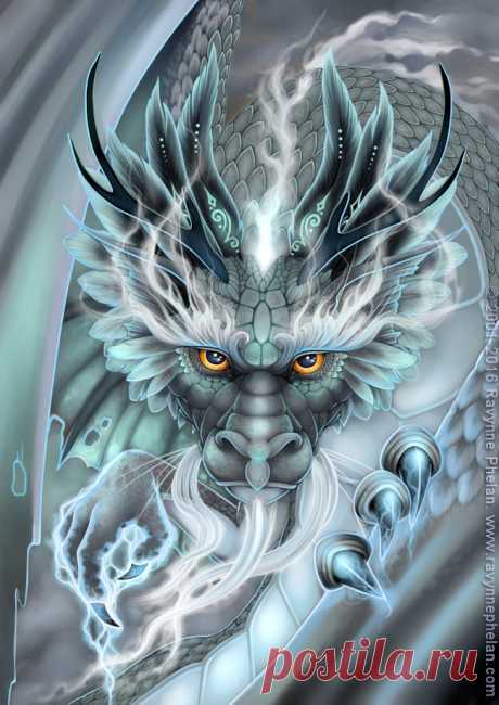 Little Storm Dragon by ravynnephelan on DeviantArt