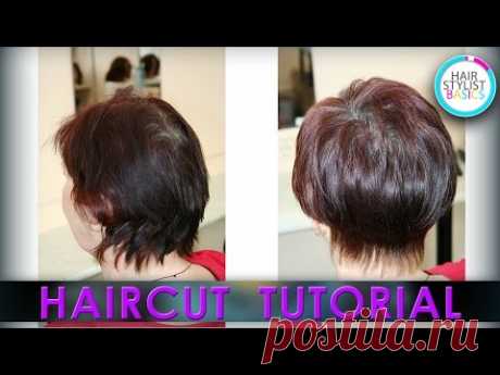 Haircut Tutorial: Women's Short Haircut (Короткая женская стрижка "Шапочка")