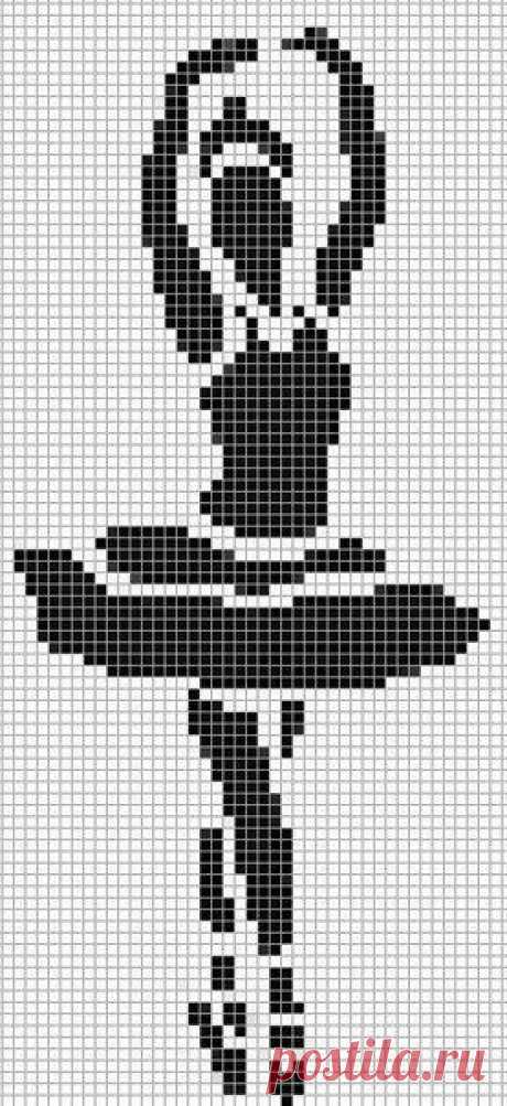 0 point de croix danseuse ballet - cross stitch ballerina dancer