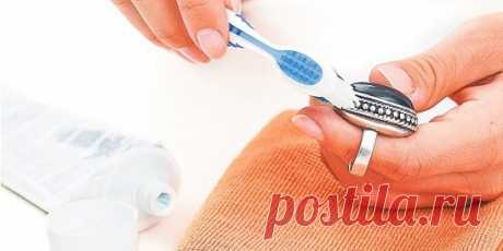 12 очень неожиданных способов использовать зубную пасту...
