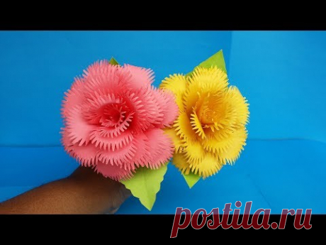 DIY: Paper Rose!!! How to Make Beautiful Realistic Paper Rose!!!