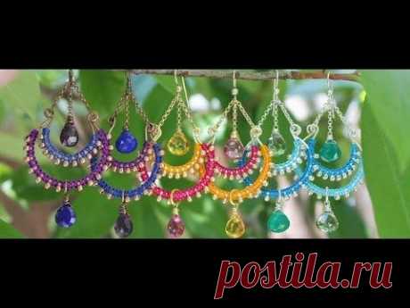 Bollywood Earrings - YouTube