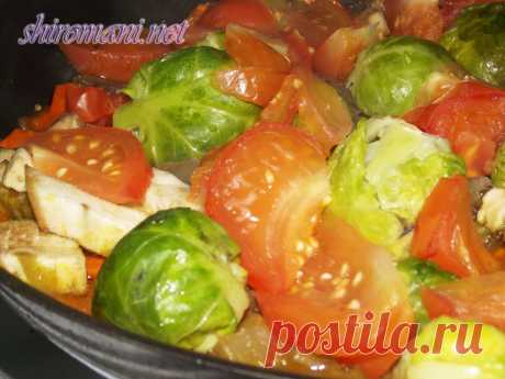 Сабджи или овощное рагу с брюссельской капустой | KulinART