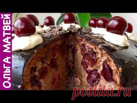 Торт "Пьяная вишня" Нежный и Сочный | Cherry Cake