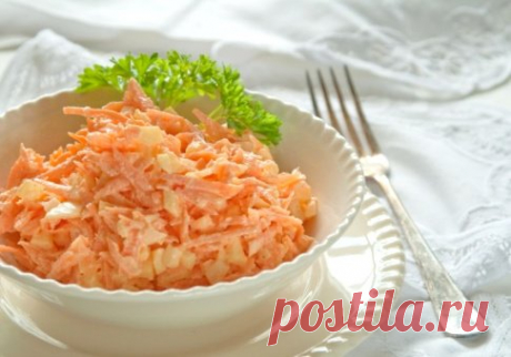 Вкусные салаты из моркови - Великий повар - пошаговые фоторецепты