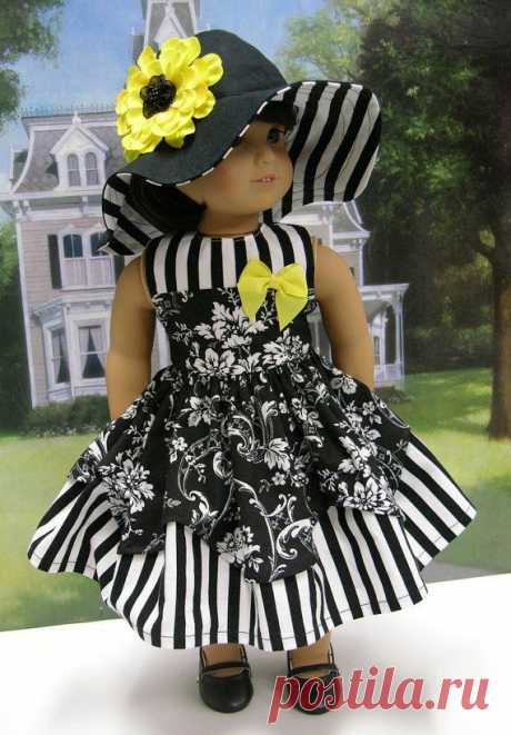 Paris Stroll Dress for American Girl doll