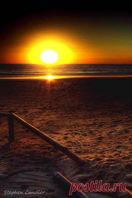 Another evening shot at La Barrosa, Chiclana Costa, Spain.