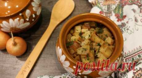 ​Свинина с картофелем в горшочках — Sloosh – кулинарные рецепты