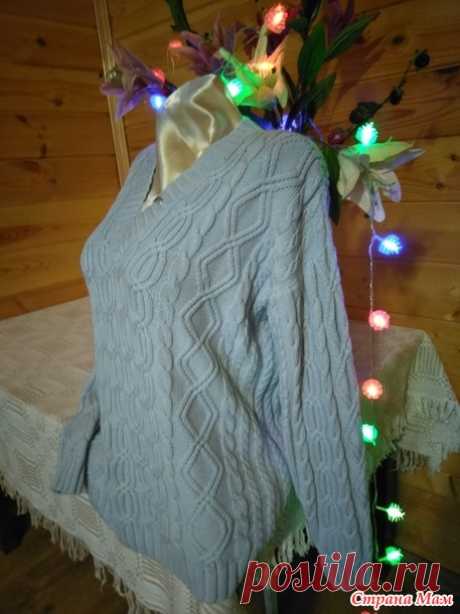 Пуловер почти NIRVANA, связан по фото - Вязание - Страна Мам