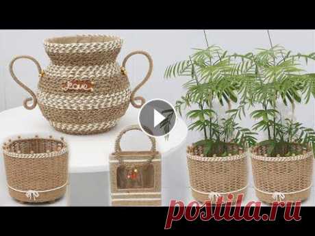 5 Jute Craft Ideas Home Decorating Ideas Handmade | Best Out Of Waste ► Subscribe HERE: https://bit.ly/FollowDiyBigBoom...