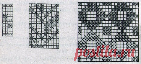 Схемы геометрических жаккардовых узоров для вязания или вышивки | Смена нити при вязании спицами и крючком | Идеи для семьи | Рукоделие: вышивание, вязание, плетение, шитье, изготовление мебели