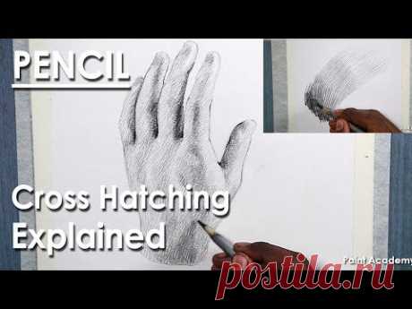 Cross Hatching Technique Explained | Hand Drawing in Cross hatching