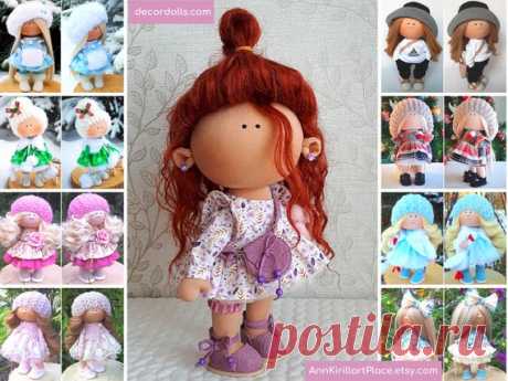 Kids Room Doll Nursery Interior Doll Home Design Doll | Etsy Hello, dear visitors!  This is handmade soft doll created by Master Yana (Cheboksari, Russia). Doll is made by Order. Order processing time is 5-12 days.  All dolls on the photo are made by master Yana. You can find them in our shop using masters name: