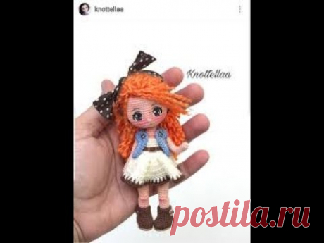 Muñeca knottellaa amigurumi (parte dos)