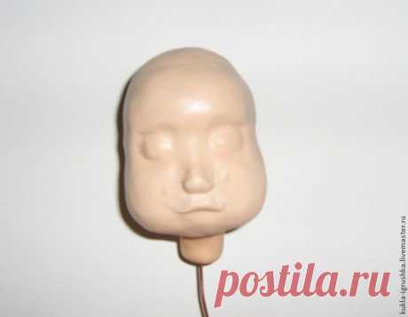 Лепка головы куклы из полимерной глины - Ярмарка Мастеров - ручная работа, handmade
