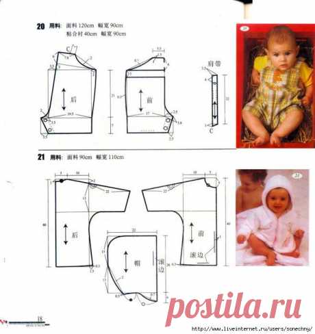 Моделирование детской одежды.Для малышей(18часть)