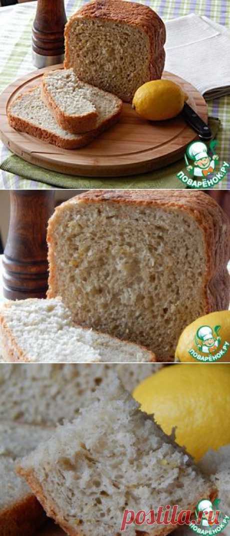 Хлеб с лимоном и перцем - кулинарный рецепт