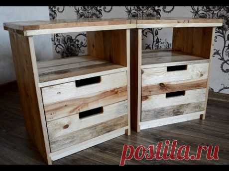 Nightstands from pallets