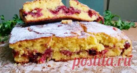 Пирог за 10 минут + время на выпечку — Кулинарная книга - рецепты с фото