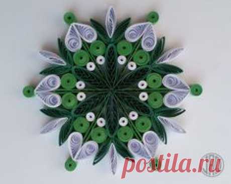 Quilled Snowflakes, Quilling Paper Art, Christmas Tree Decor Topper, Mandala Wall Art Ornaments, Wedding Handmade Apartment Decorations Gift