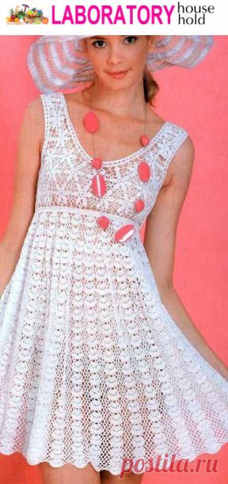 White summer dresses. White lace dresses | Все о рукоделии: схемы, мастер классы, идеи на сайте labhousehold.com