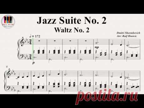 The Second Waltz, Op. 99 (Jazz Suite No. 2), Dmitri Shostakovich (Дми́трий Шостако́вич - вальс 2)