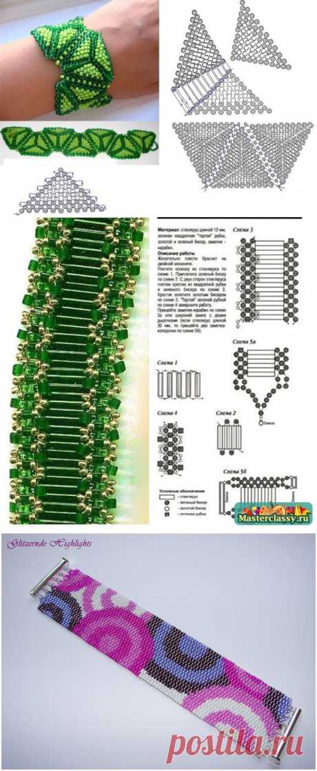 браслеты из бисера схемы плетения: 29 тыс изображений найдено в Яндекс.Картинках