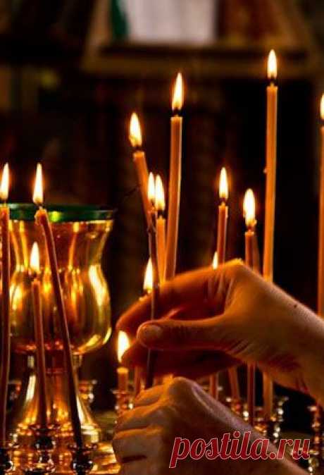О здравии... Как правильно поставить свечу