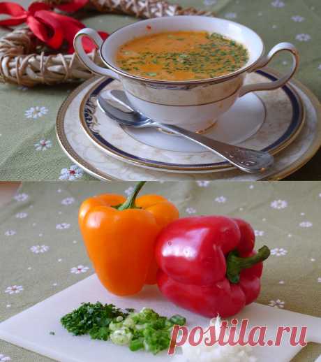 Foodclub — кулинарные рецепты с пошаговыми фотографиями - Суп- из паприки. Пора подумать о фигуре