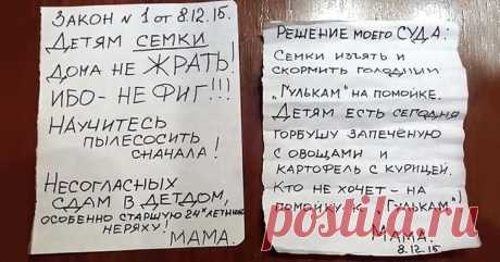 Самые смешные записки от родителей Наши родители всегда нас оберегают несмотря на то рядом они или далеко. Они всегда помогают нам советом, выручают в различных ситуациях. Но порой когда их нет рядом они помогают нам дистанционно. Все до воли банально и просто на помощь приходит записка...