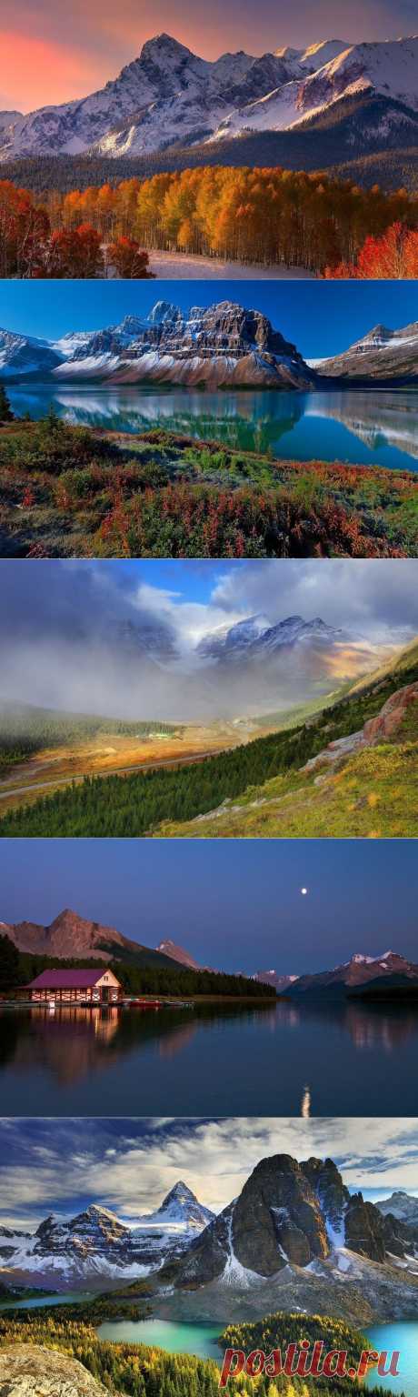 Пейзажи Канады фотографа Кевина Макнила.
Фотограф Кевин Макнил (Kevin McNeal), фотографирует пейзажи. Рассветы, закаты, свет, яркие краски и бесподобная природа - это фирменный знак автора. Совсем недавно он закончил поездку по национальным паркам Канады и Аляски сделав там серию потрясающих фотографий.