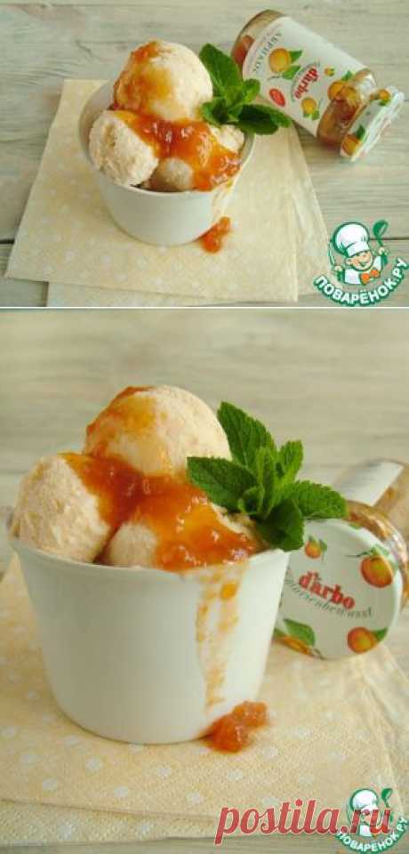 Низкокалорийное абрикосово-йогуртовое мороженое - кулинарный рецепт
