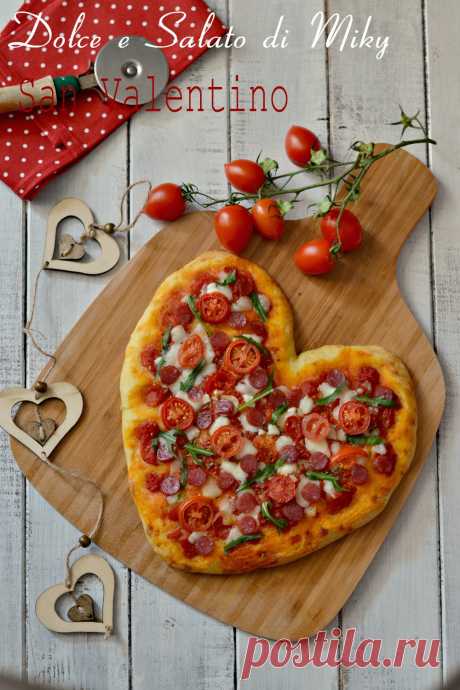 Pizza per San Valentino soffice