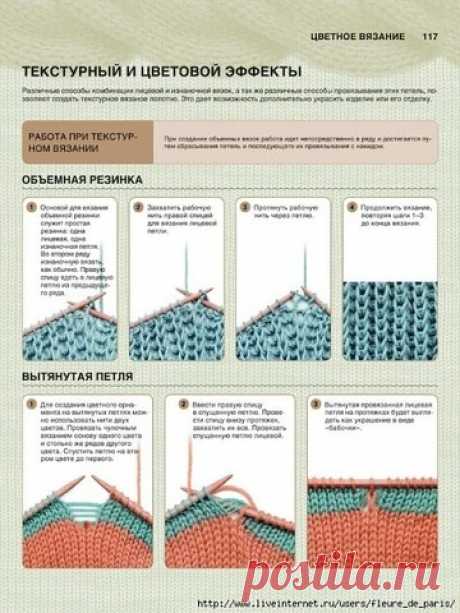 Методы вязания спицами ( Уроки и МК по ВЯЗАНИЮ) | Журнал Вдохновение Рукодельницы