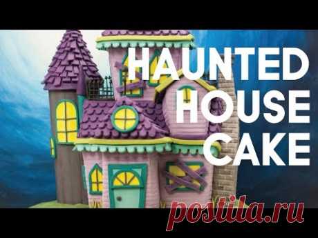 Haunted House Halloween Cake tutorial - Boo Crew Collaboration