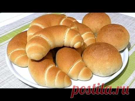 Легендарные "Кунцевские булочки-рогалики" по ГОСТу/Bread rolls, bagels.