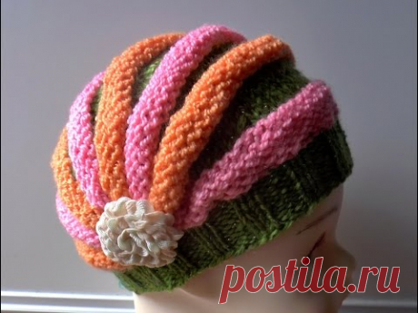 Шапочка Зефирка (knitting cap)