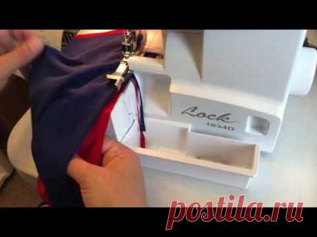 Using Your Gathering Foot w/Brother 1034D Serger
