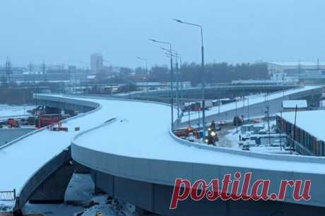 Собянин: в 2024 году завершится программа реконструкции развязок на МКАД. Планируется закончить формирование нового дорожного каркаса Москвы.