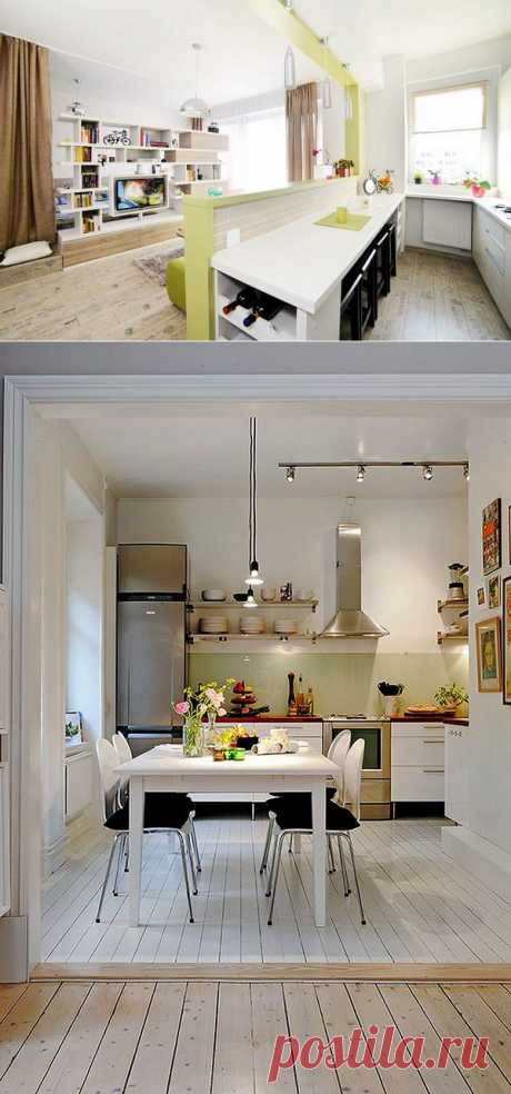 Кухня в квартире-студии: фото и идеи дизайна | Дом Мечты