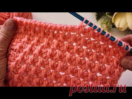 Graceful Spiral Weave Stitch ~ Tunisian Crochet Pattern