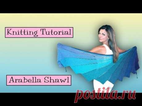 Knitting Tutorial - SKEINO Arabella Shawl