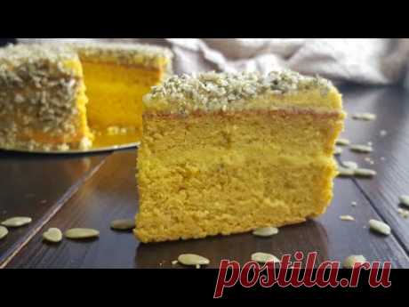 Уютный ТЫКВЕННЫЙ торт с тыквенным кремом 🍁 простой и вкусный рецепт 🍁pumpkin cake recipe