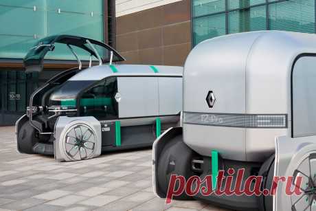 Renault EZ-PRO – концептуальный робомобиль для доставки грузов Renault EZ-PRO – автономный электрический интегрированный концептуальный робомобиль общего пользования, предназначен для быстрой доставки грузов. Прототип EZ-PRO состоит из автономного ведущего модуля и беспилотных робомодулей …