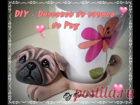 Aula descanso de caneca de Pug